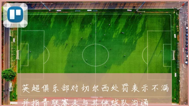 英超俱乐部对切尔西处罚表示不满并指责联赛未与其他球队沟通